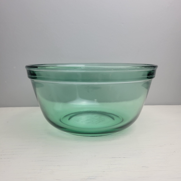 Anchor Ovenware Mixing Bowl Green Clear 2.5 Qt - Picture 13 of 13